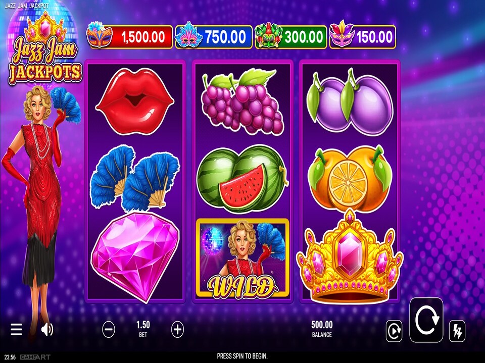 Jazz Jam Jackpots screenshot