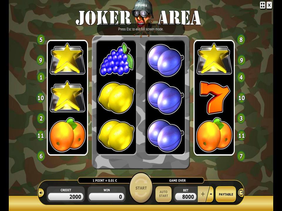 Joker Area screenshot