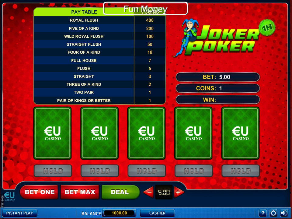 Joker Poker screenshot