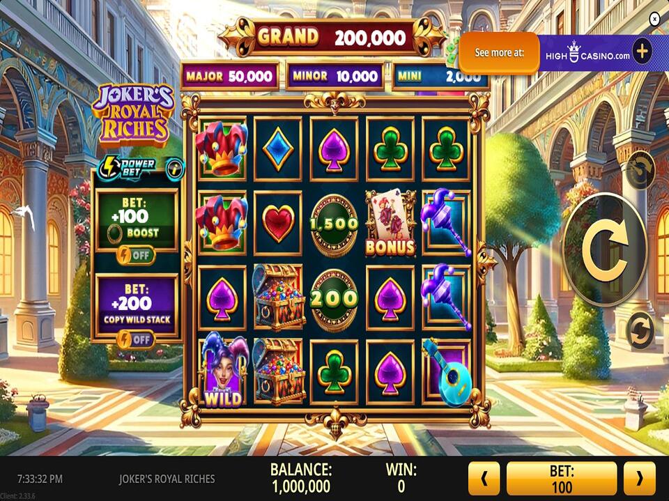 Jokers Royal Riches screenshot