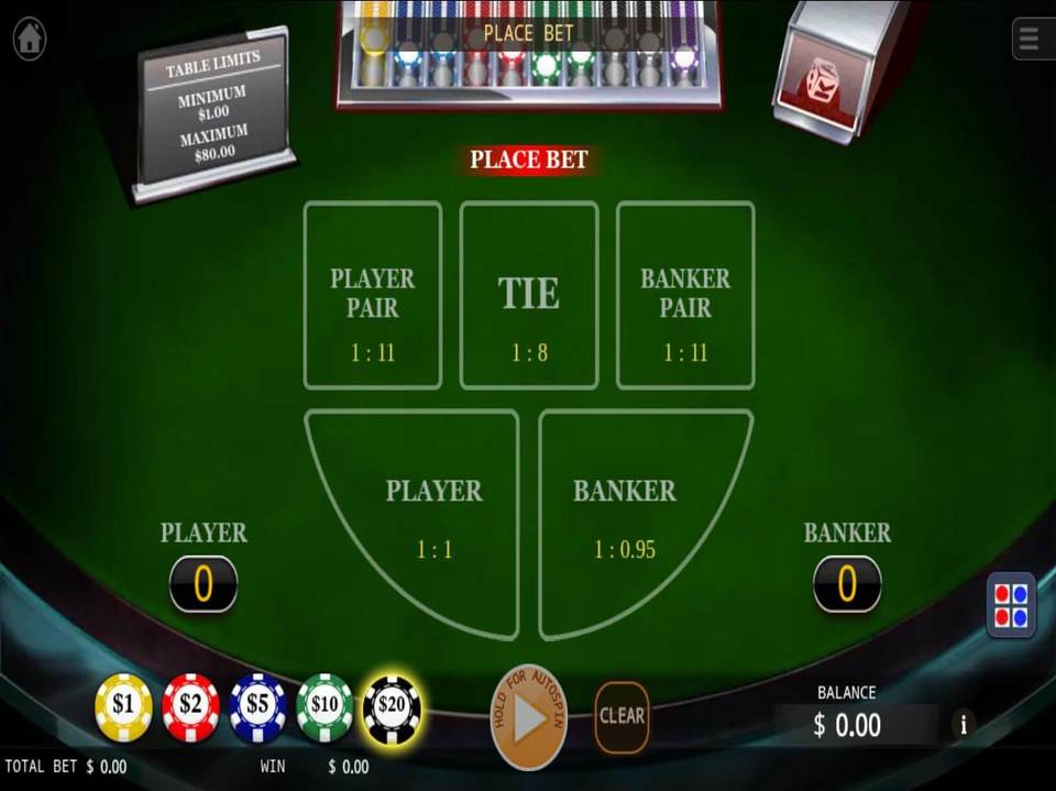 KA Gaming Baccarat screenshot