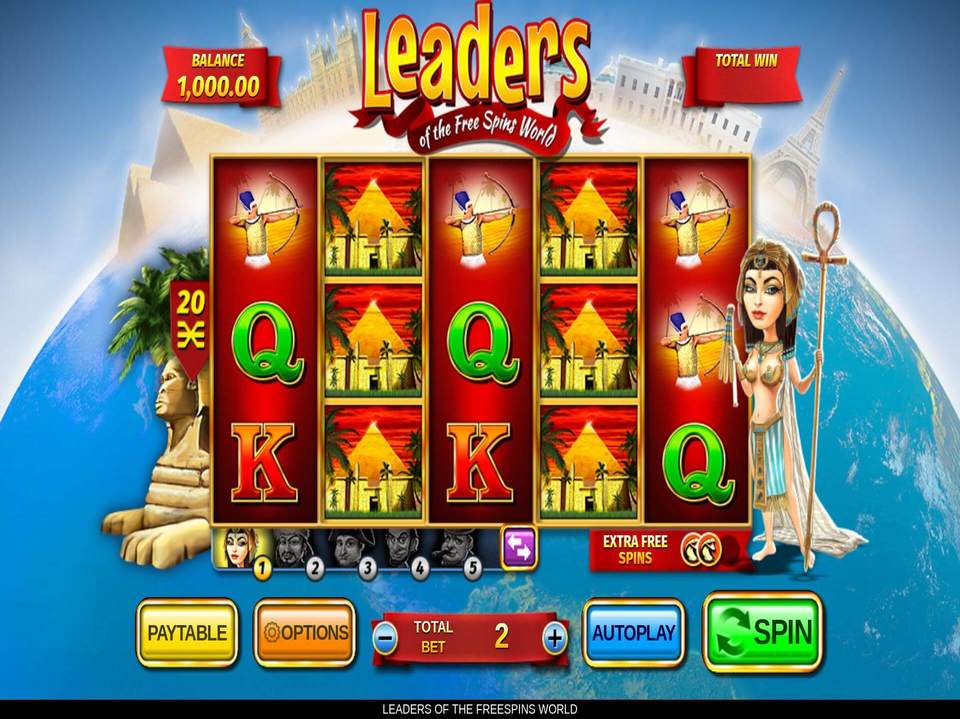 Leaders Of The Freespins World screenshot