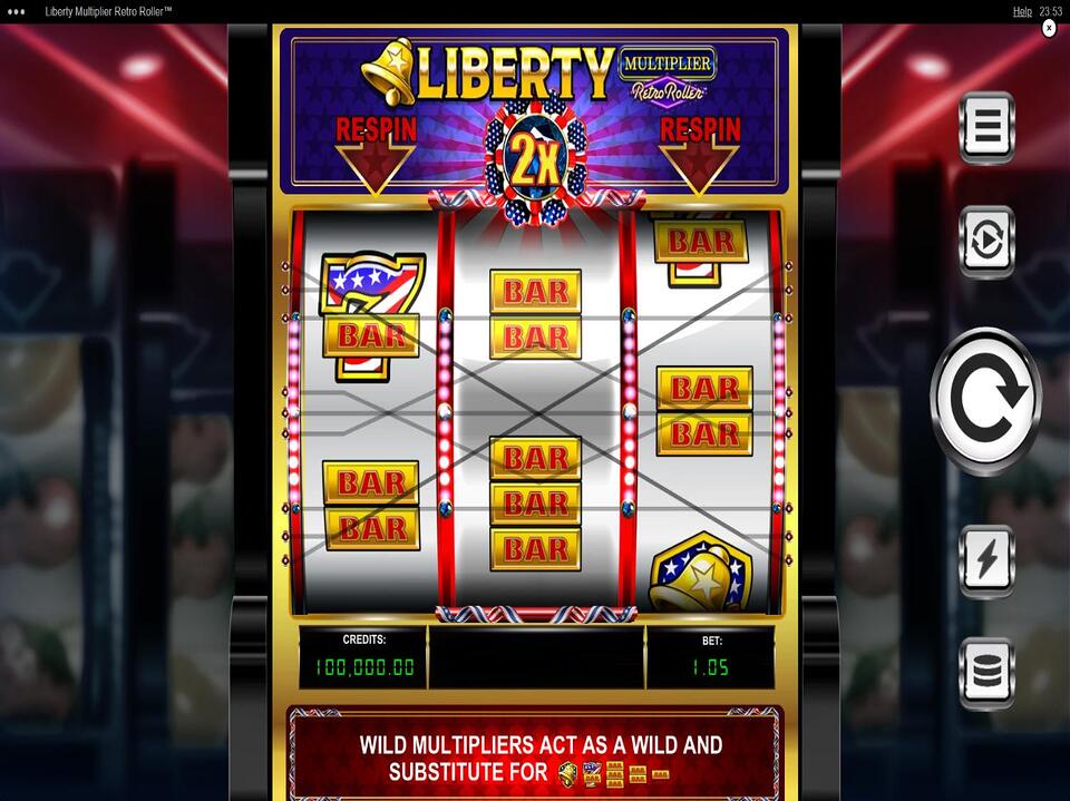 Liberty Multiplier Retro Roller screenshot