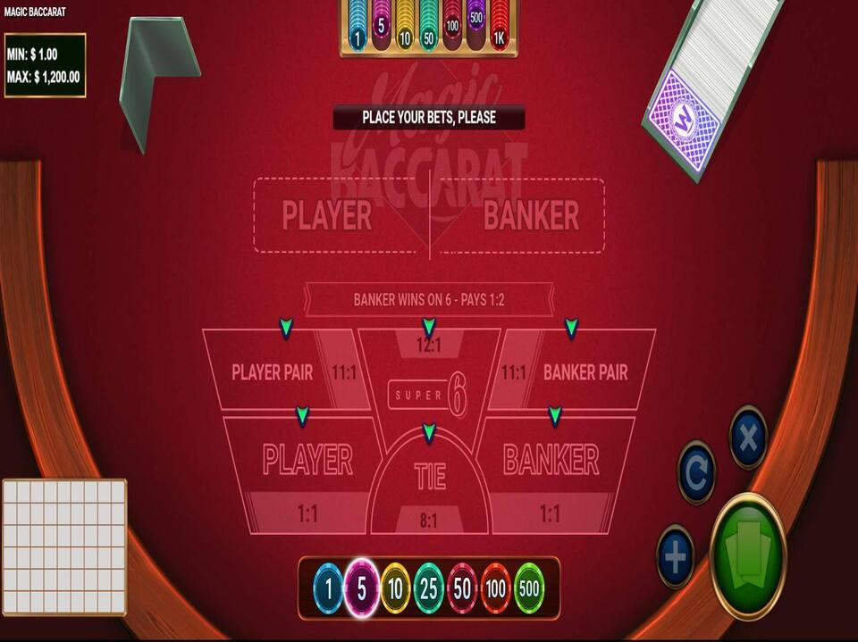 Magic Baccarat screenshot