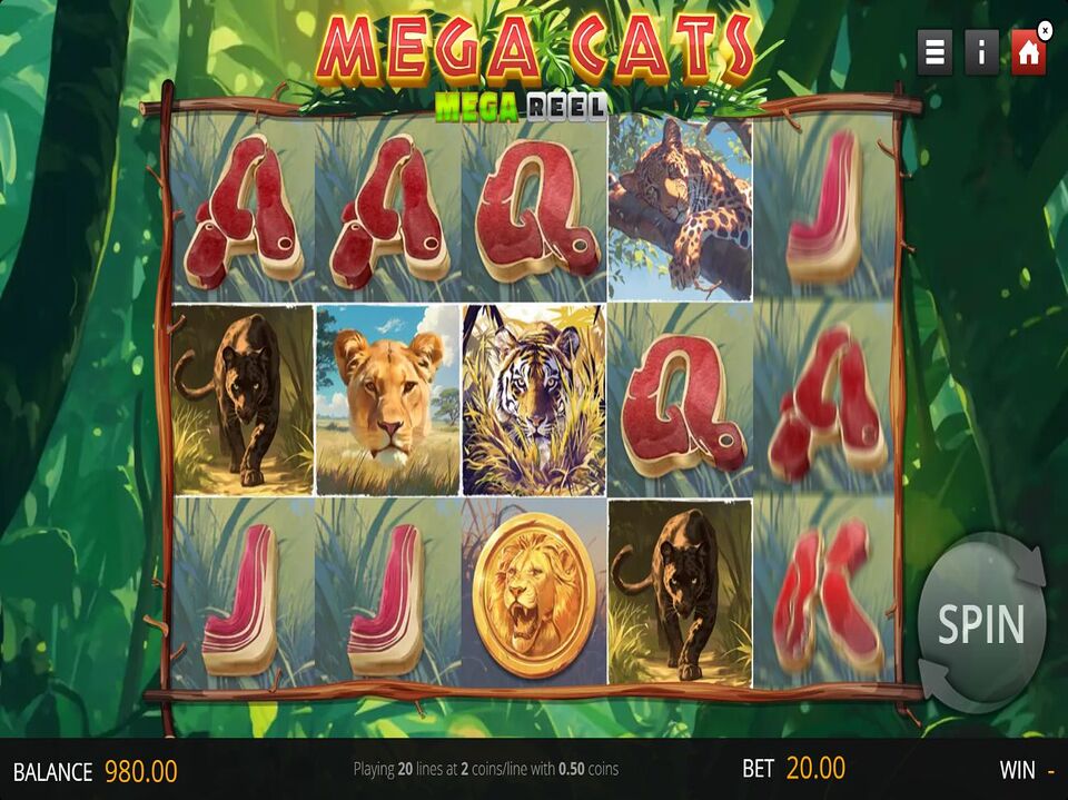 Mega Cats Mega Reel screenshot