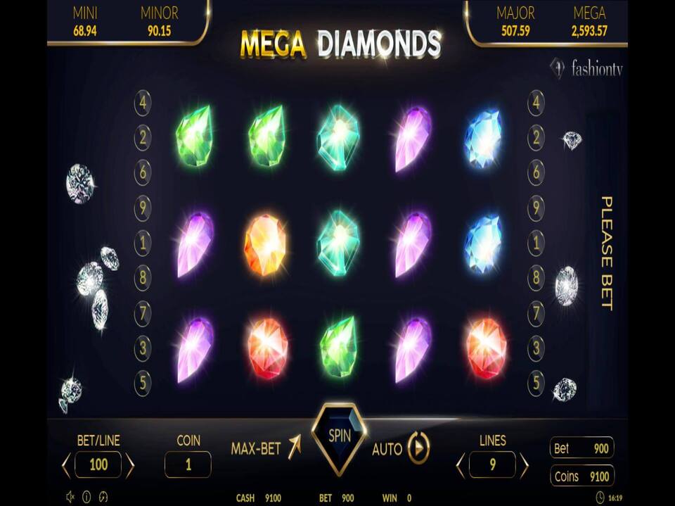 Mega Diamonds screenshot