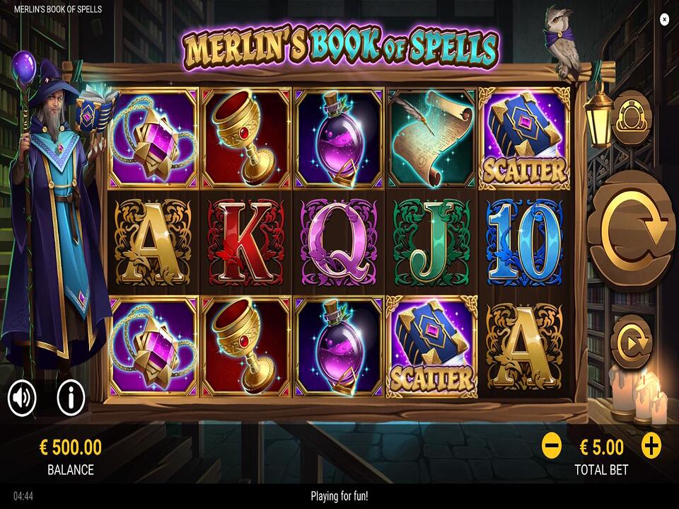 Merlins Book of Spells screenshot