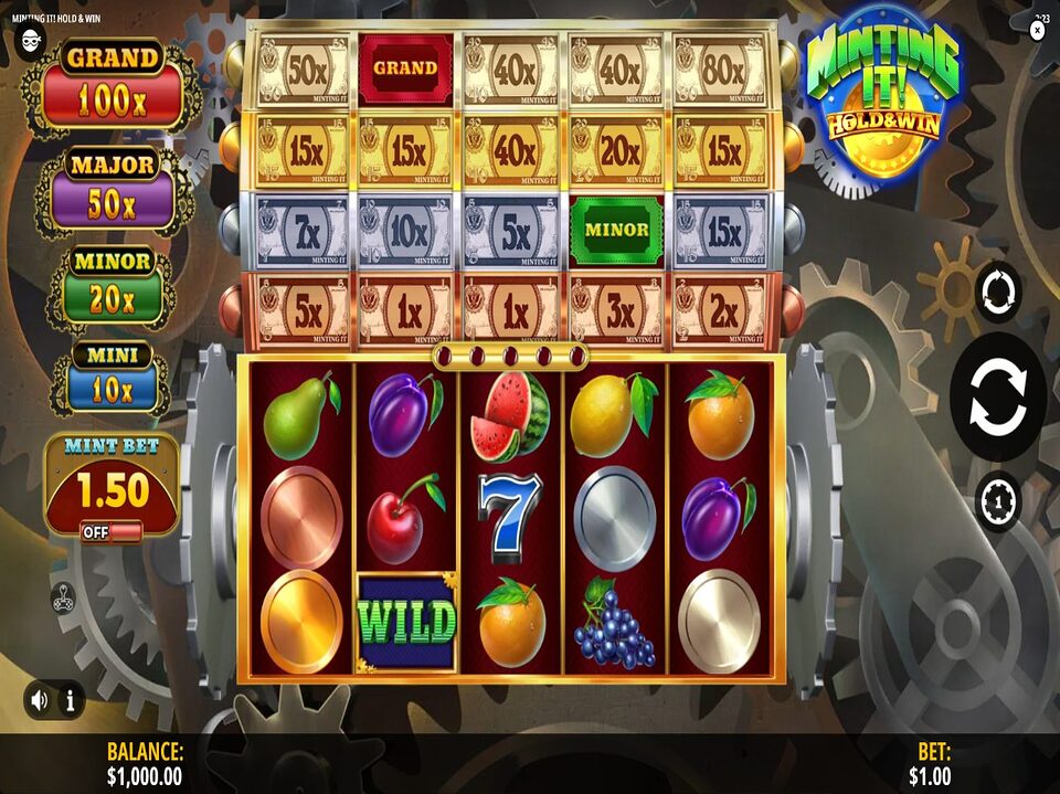 Minting It Hold and Win screenshot