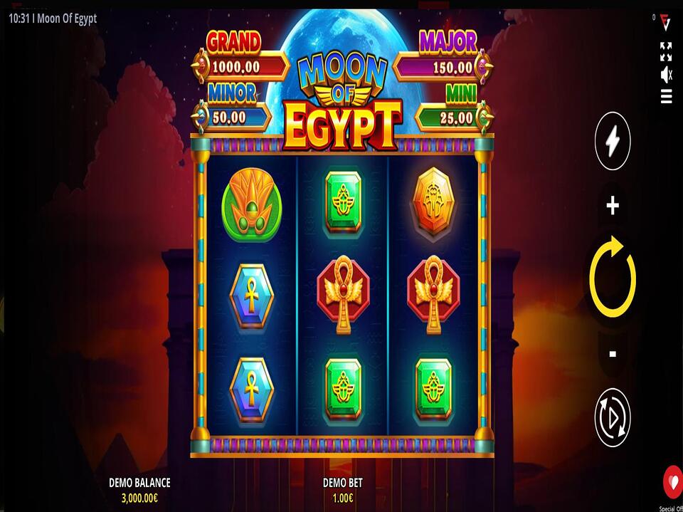 Moon of Egypt Running Wins screenshot