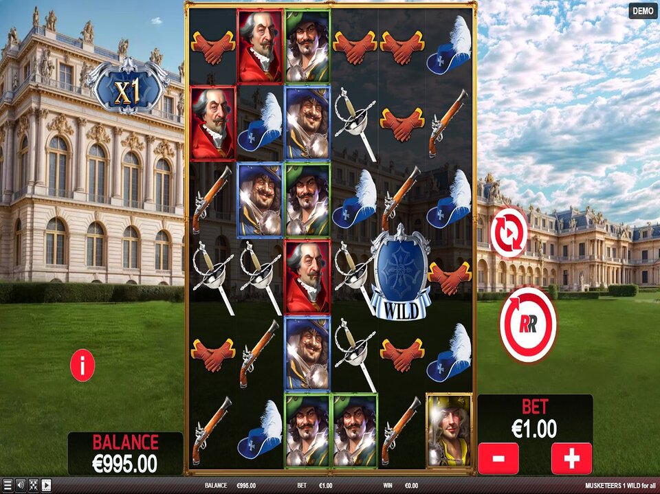 Musketeers 1 Wild for All screenshot