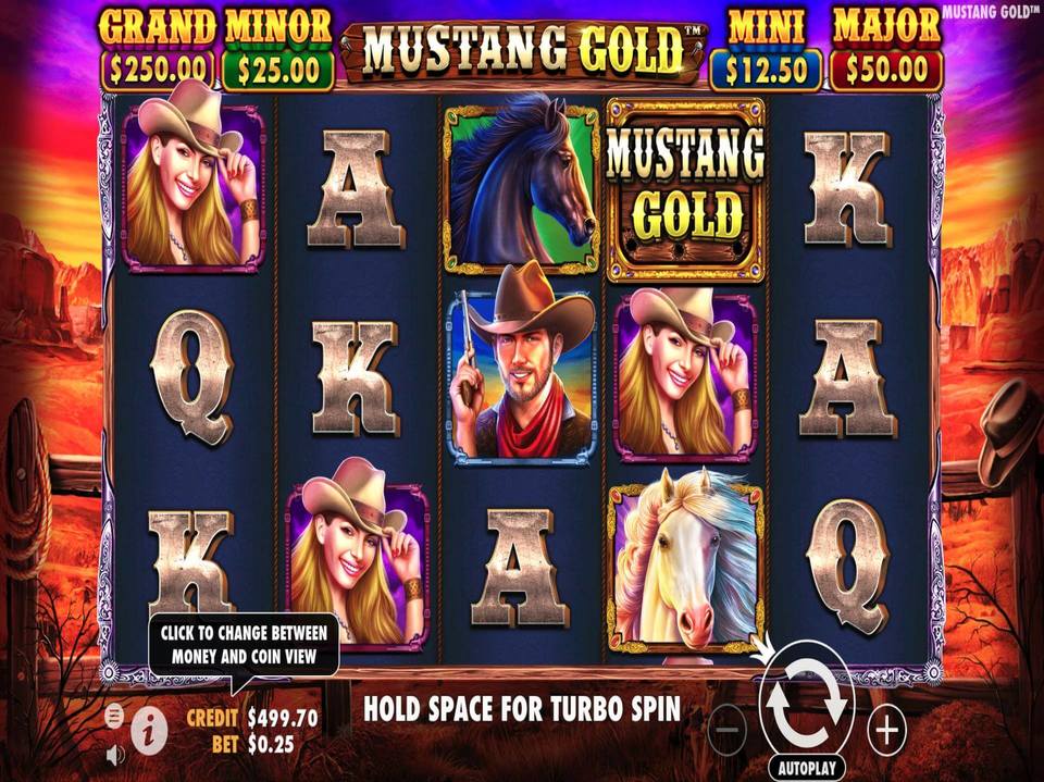 Mustang Gold screenshot