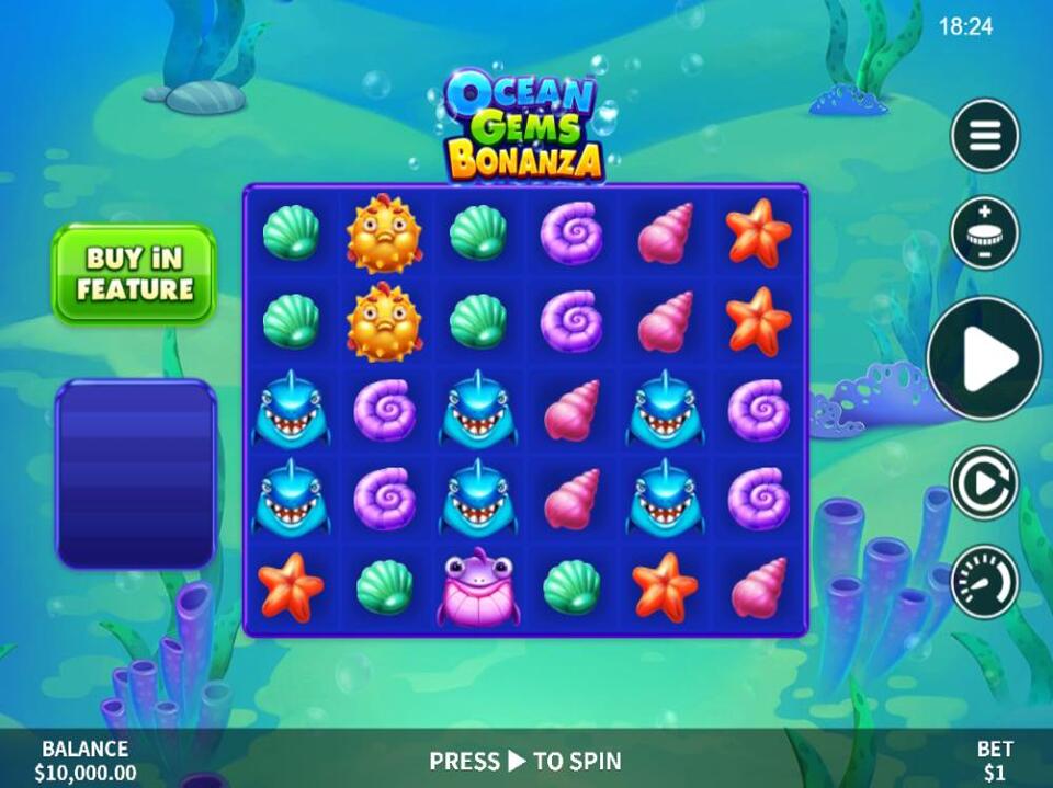 Ocean Gems Bonanza screenshot