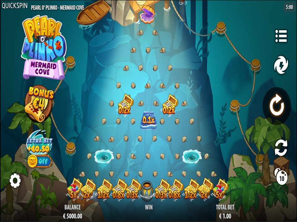 Pearl o Plinko Mermaid Cove screenshot