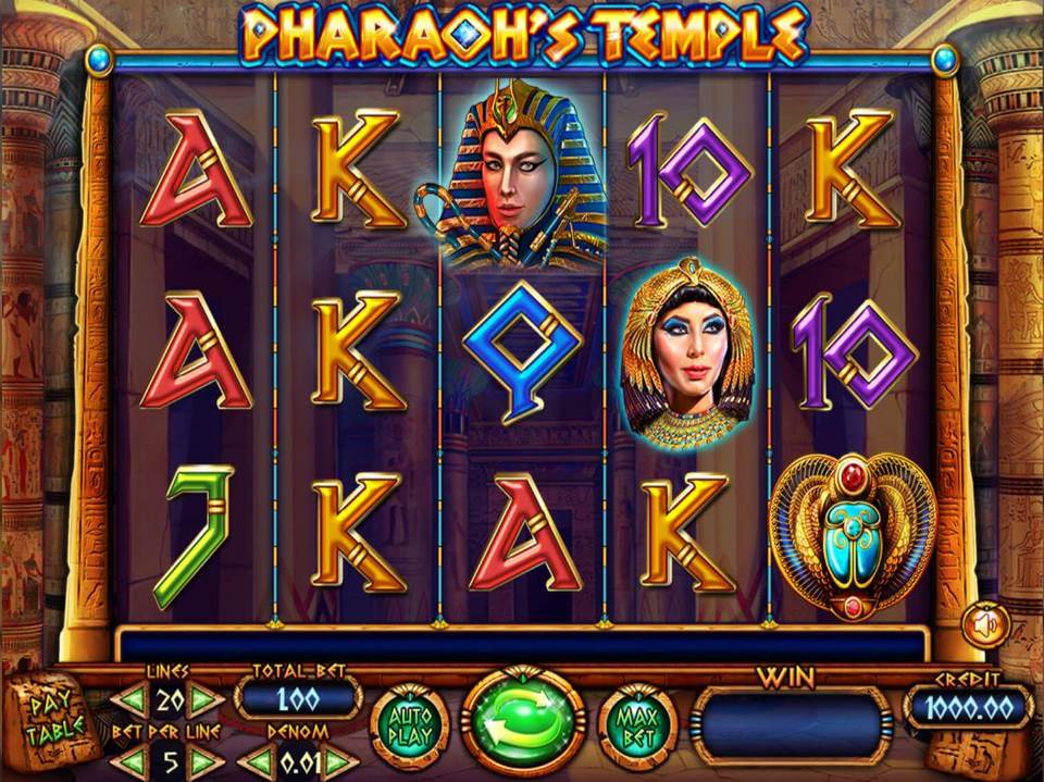 Pharaohs Temple screenshot