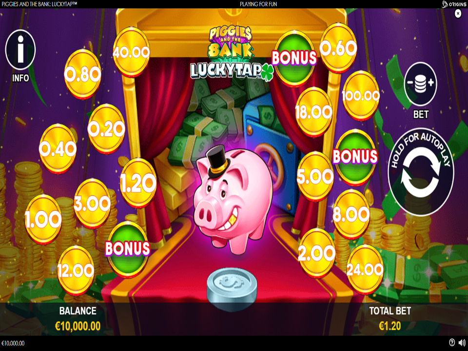 Piggies and the Bank LuckyTap screenshot