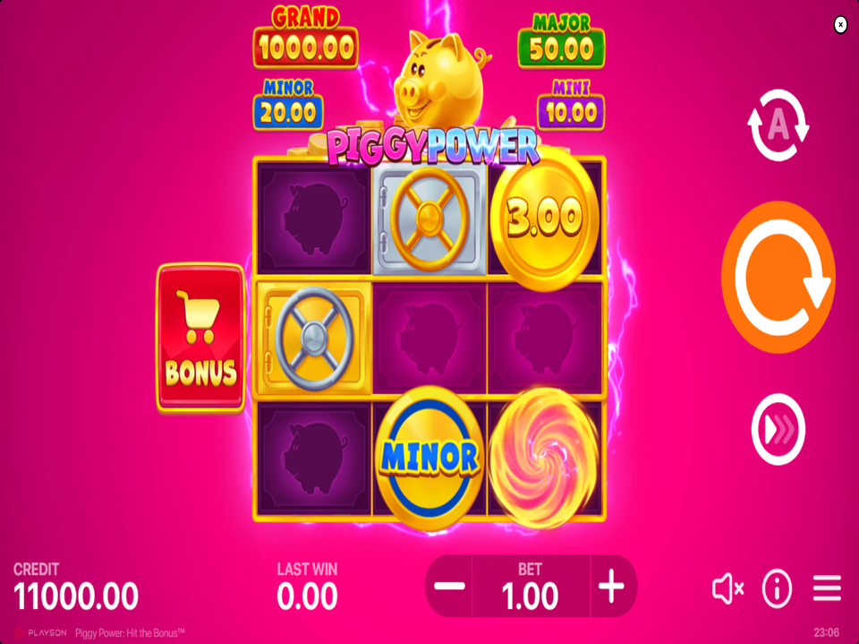 Piggy Power Hit the Bonus screenshot