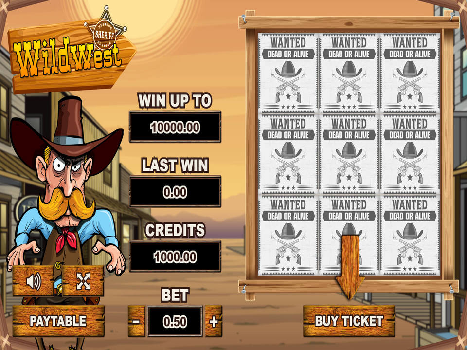 PlayPearls Wild West screenshot