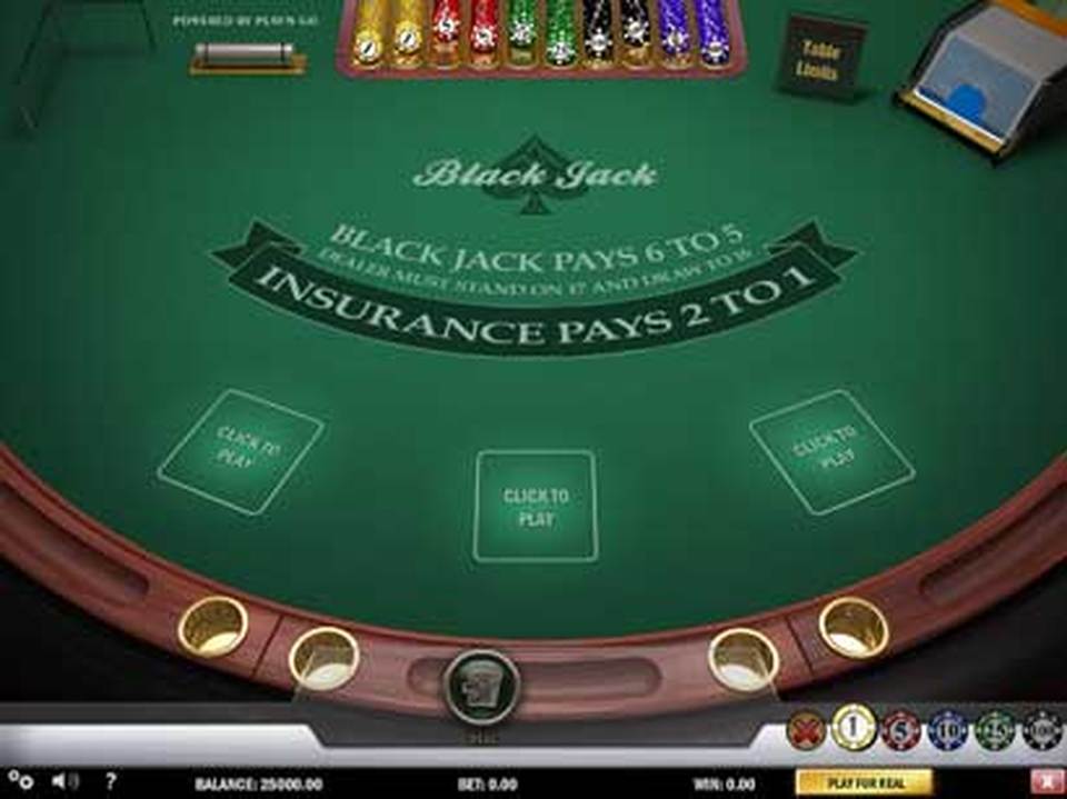 Play n GO Single Deck Blackjack Multi Hands screenshot