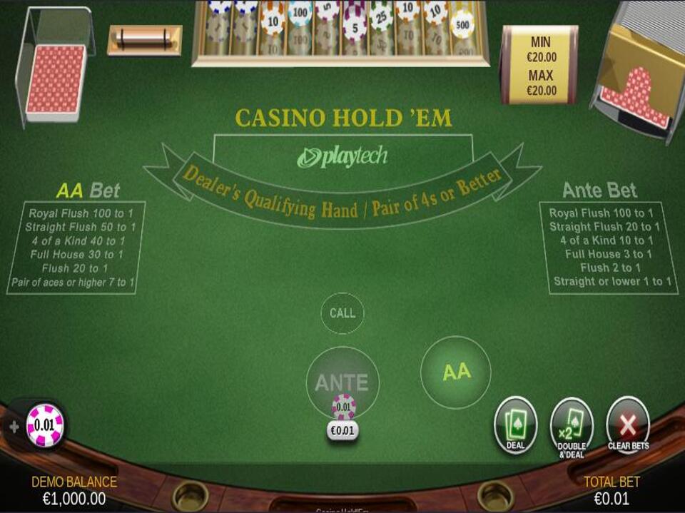 Playtech Casino Holdem screenshot