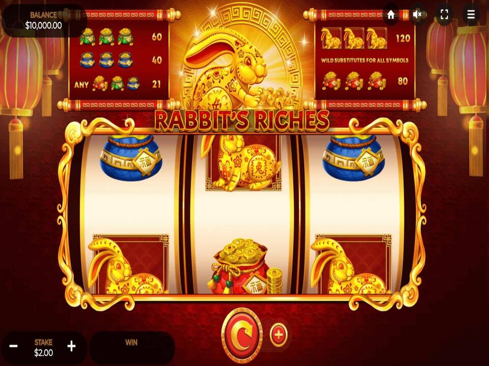 Rabbits Riches screenshot