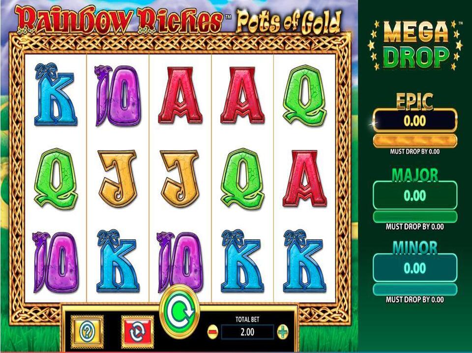 Rainbow Riches Pots of Gold screenshot