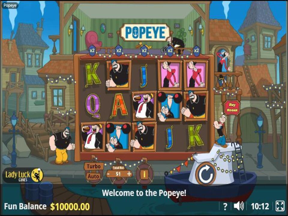 Reel NRG Popeye screenshot