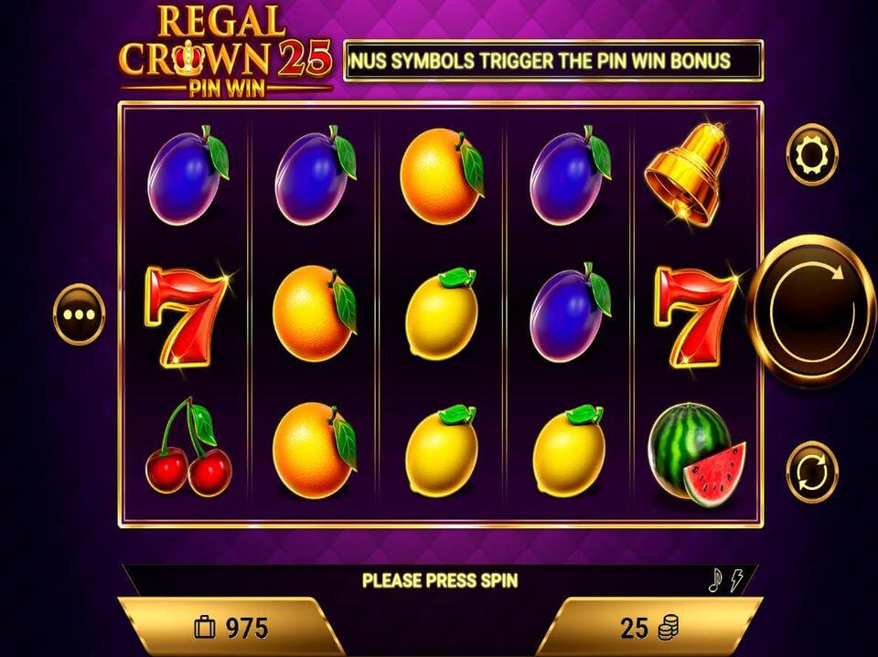 Regal Crown 25 screenshot