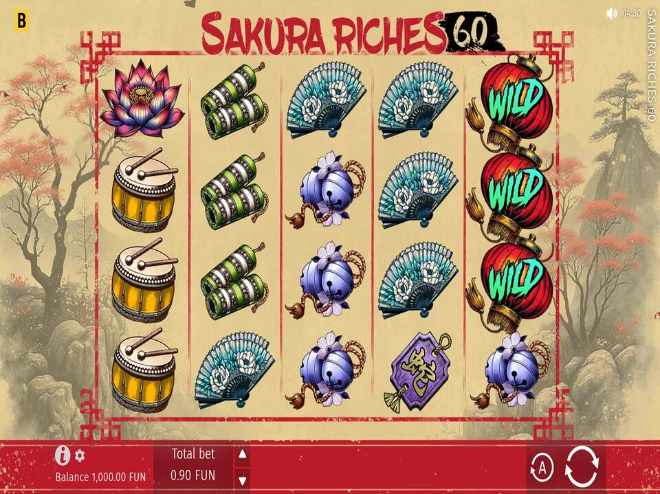 Sakura Riches 60 screenshot