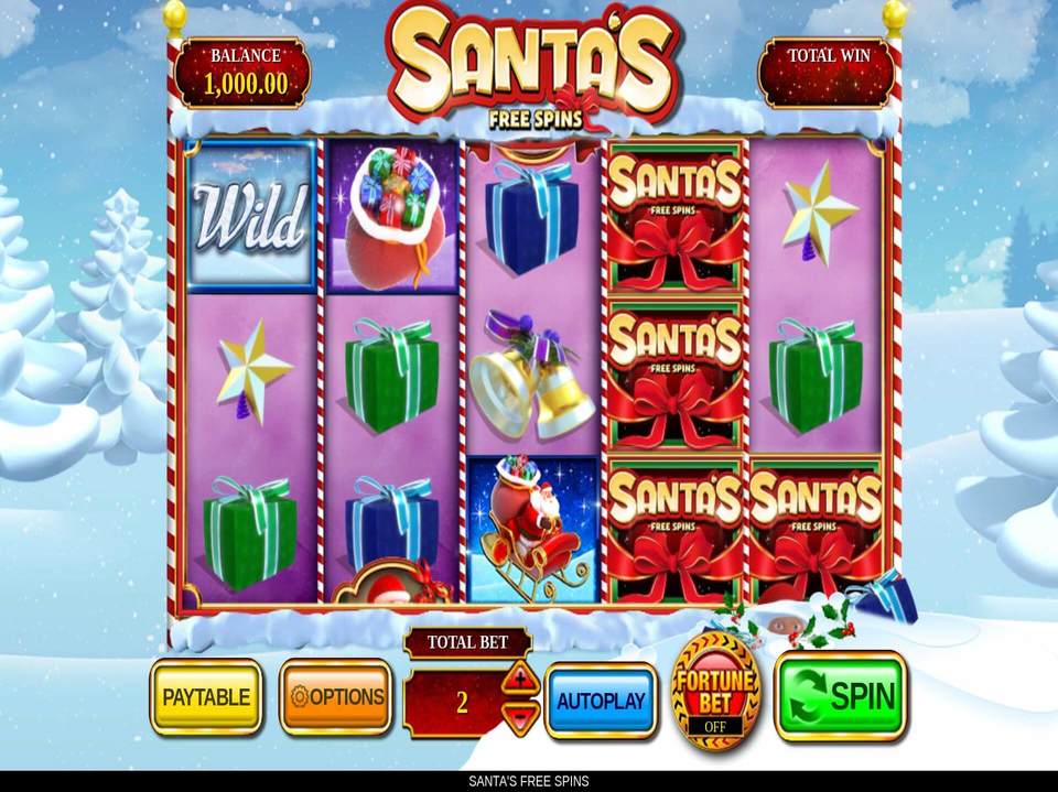 Santas Free Spins screenshot