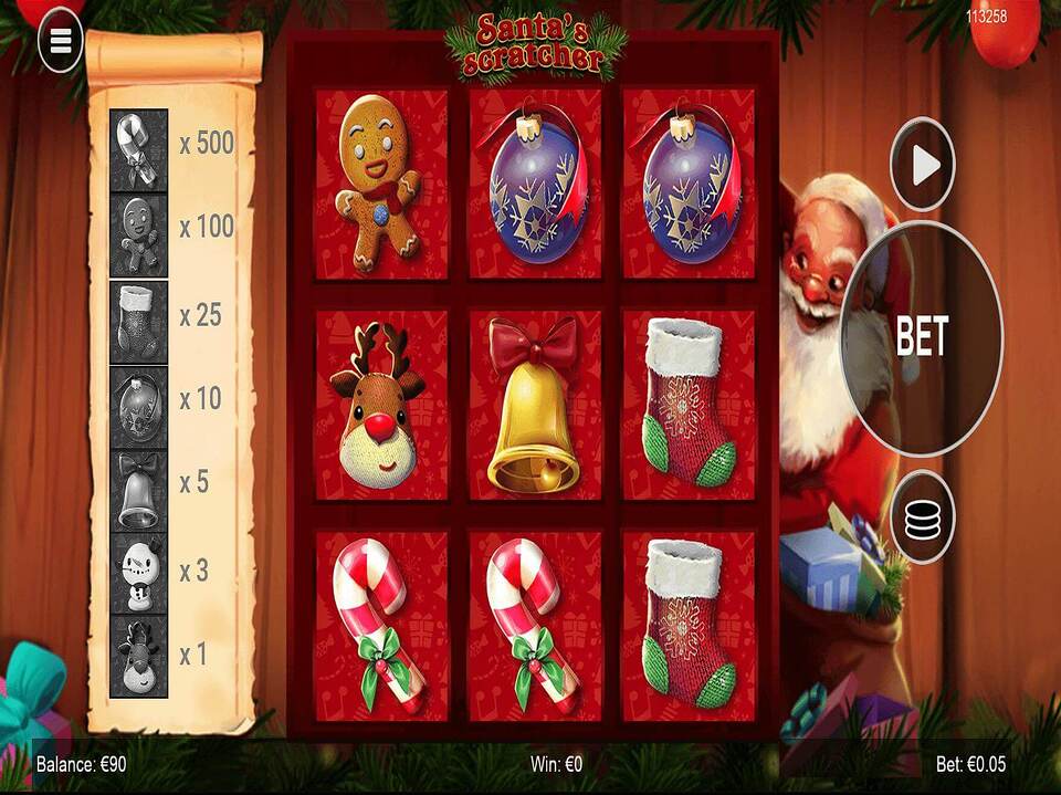 Santas Scratcher screenshot