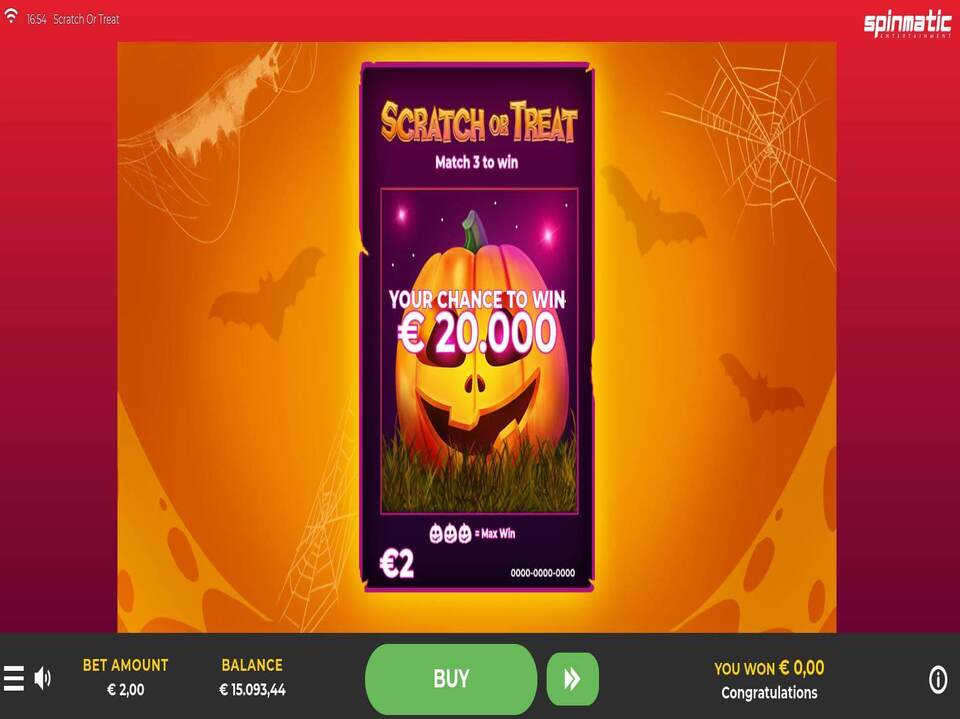 Scratch or Treat screenshot