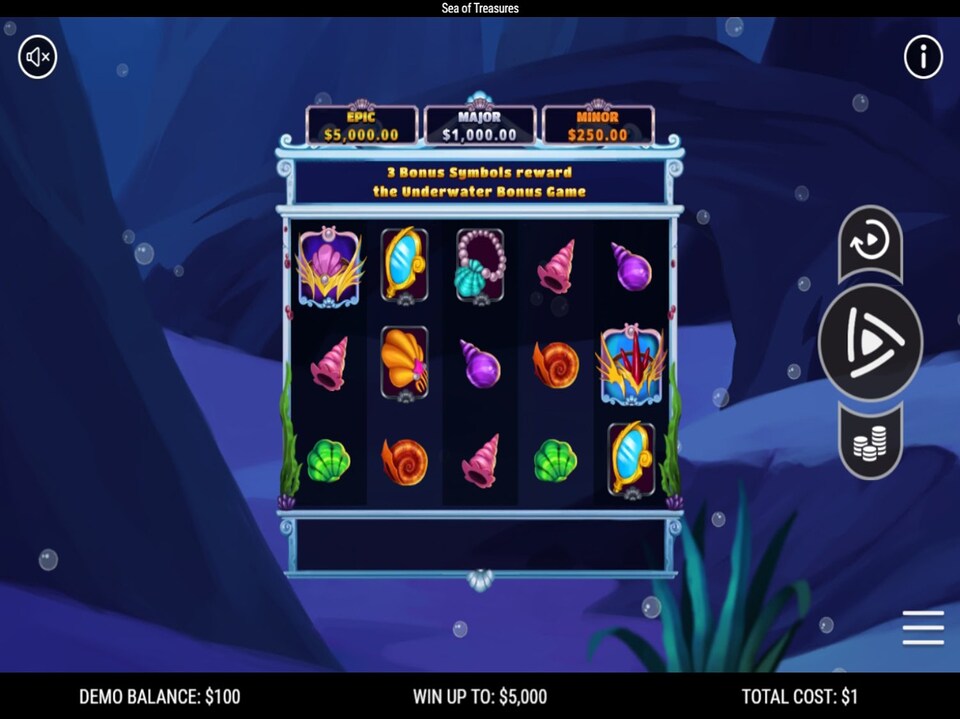 Sea of Treasures screenshot