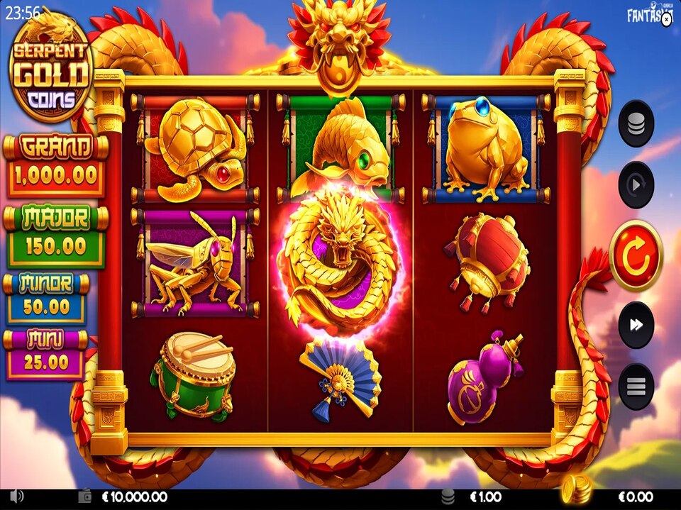 Serpent Gold Coins screenshot