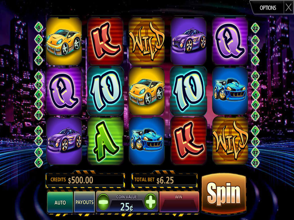 Slot Wheels screenshot