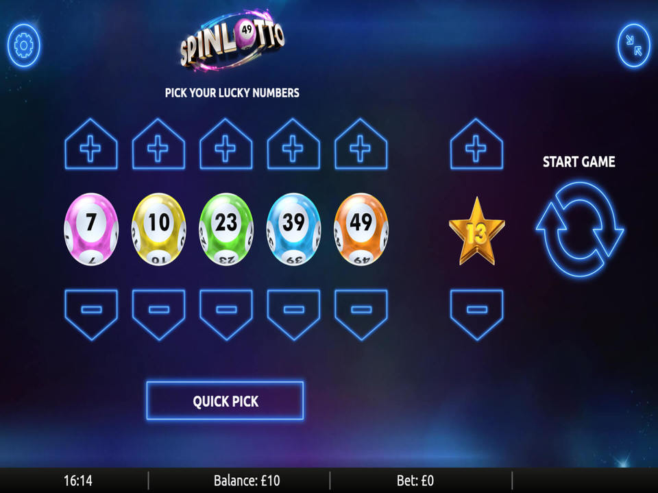 Spinlotto screenshot