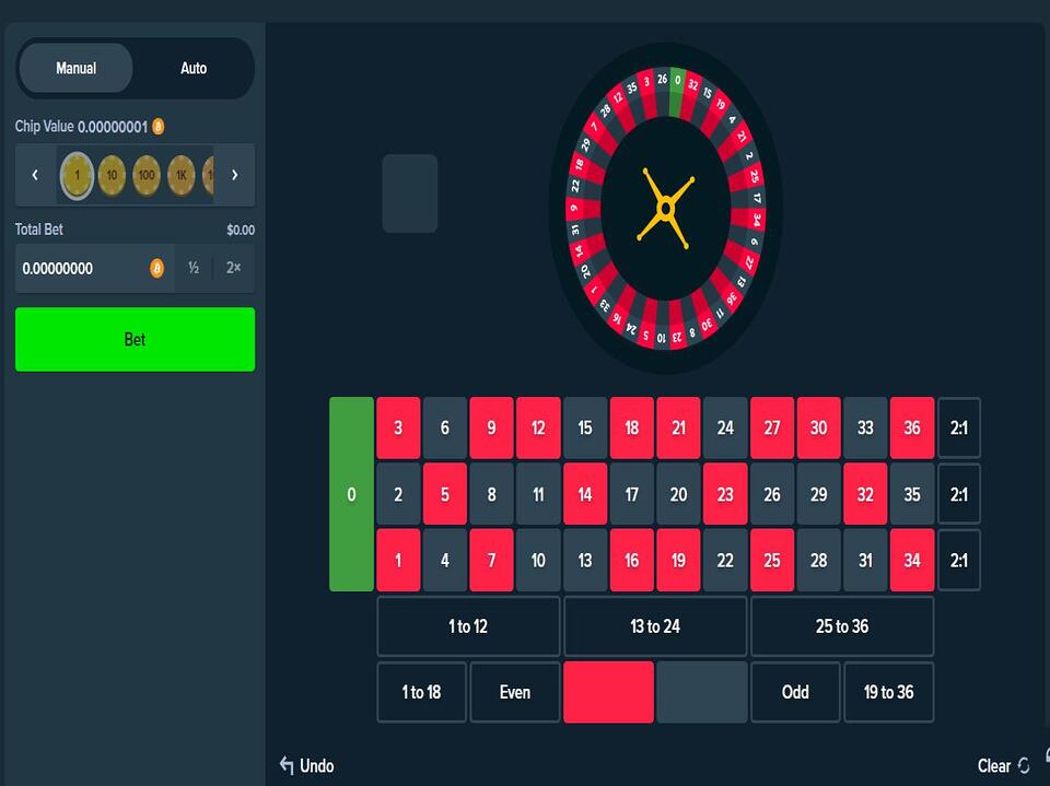 Stake Games Roulette screenshot