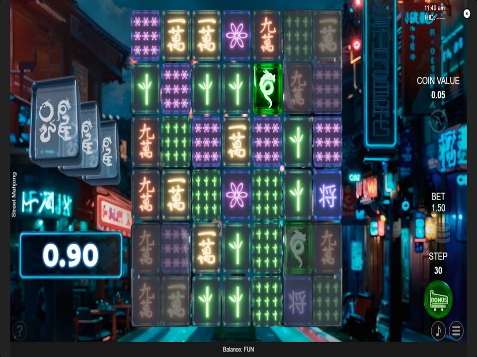 Street Mahjong screenshot