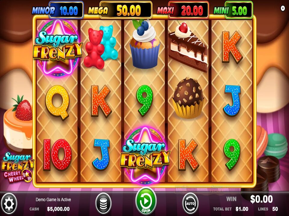 Sugar Frenzy Cherry Wheel screenshot