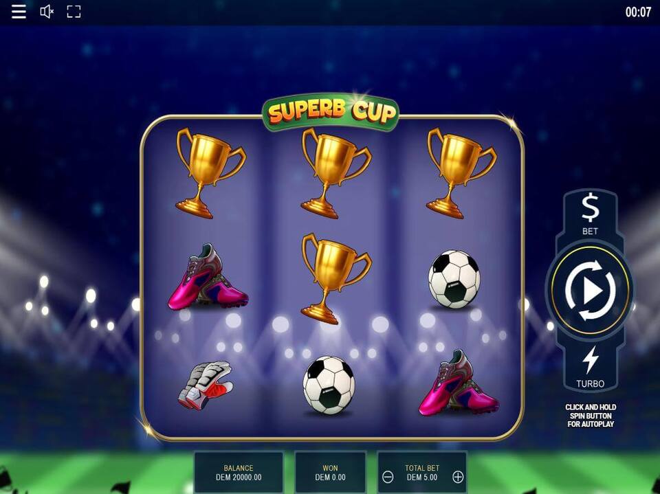 Superb Cup screenshot