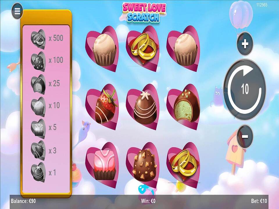 Sweet Love Scratch screenshot