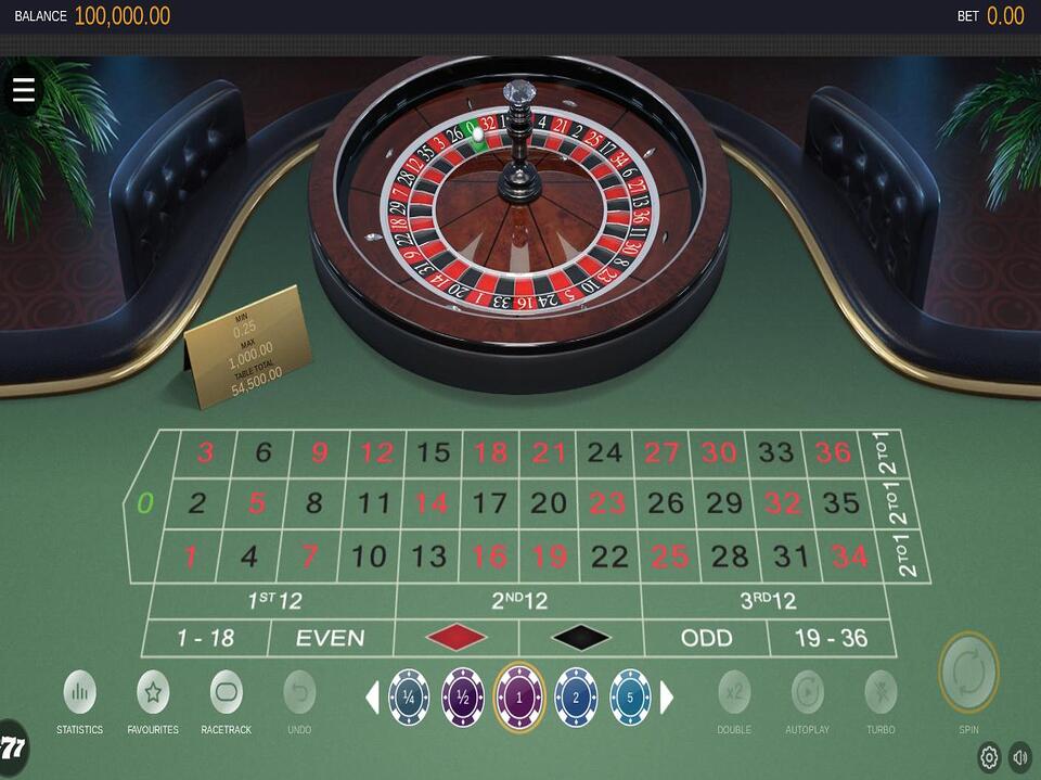 Switch Studios European Roulette screenshot