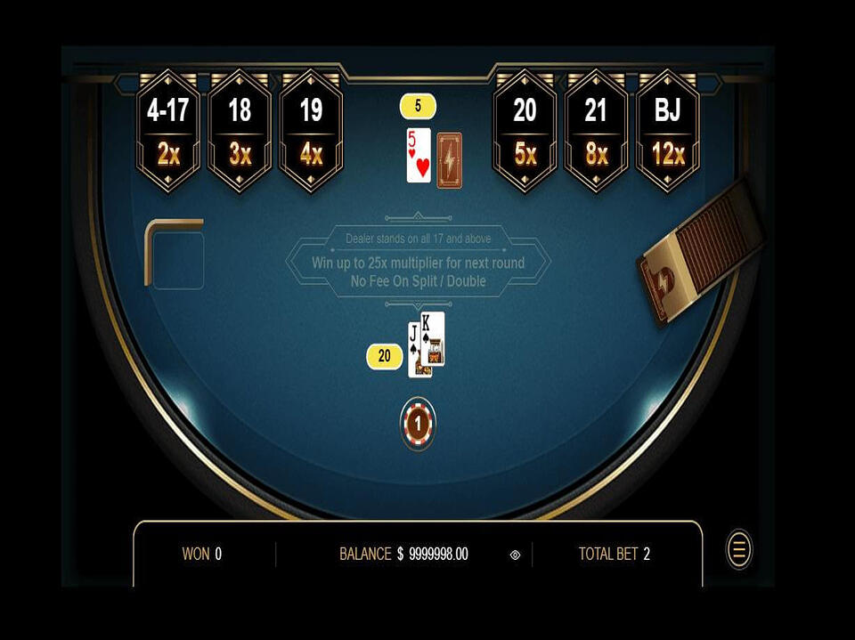 Thunder Blackjack screenshot