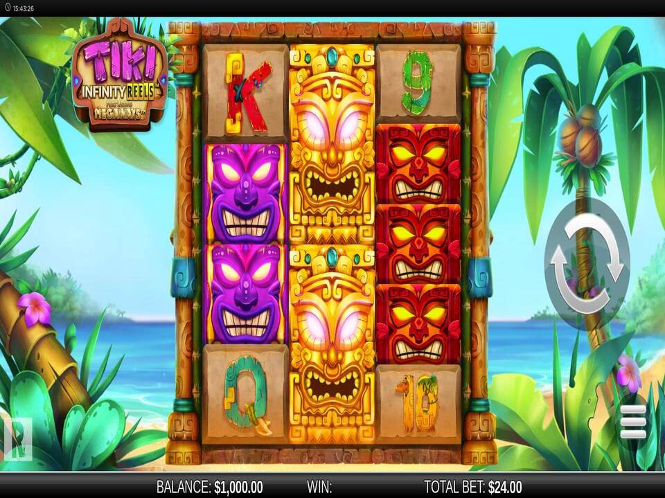 Tiki Infinity Reels Megaways screenshot