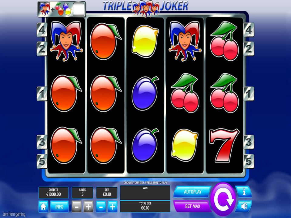 Tom Horn Gaming Triple Joker screenshot