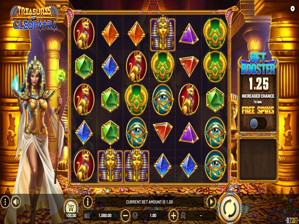 Treasures of Cleopatra screenshot