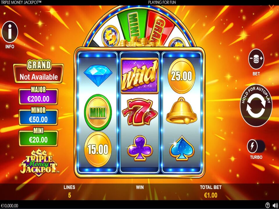 Triple Money Jackpot screenshot