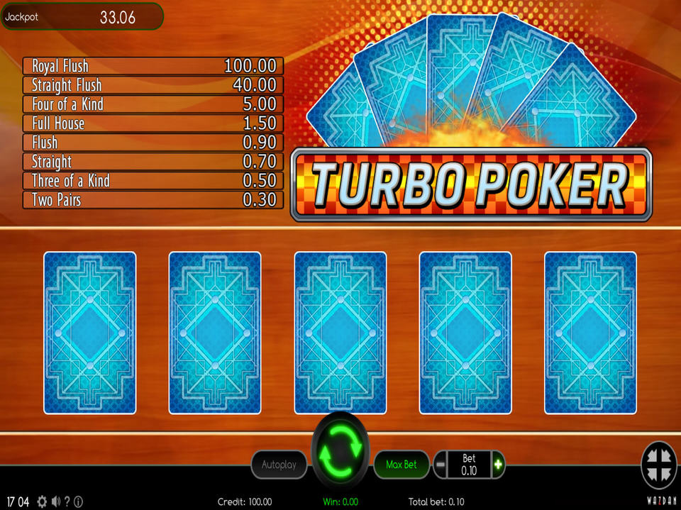 Turbo Poker screenshot