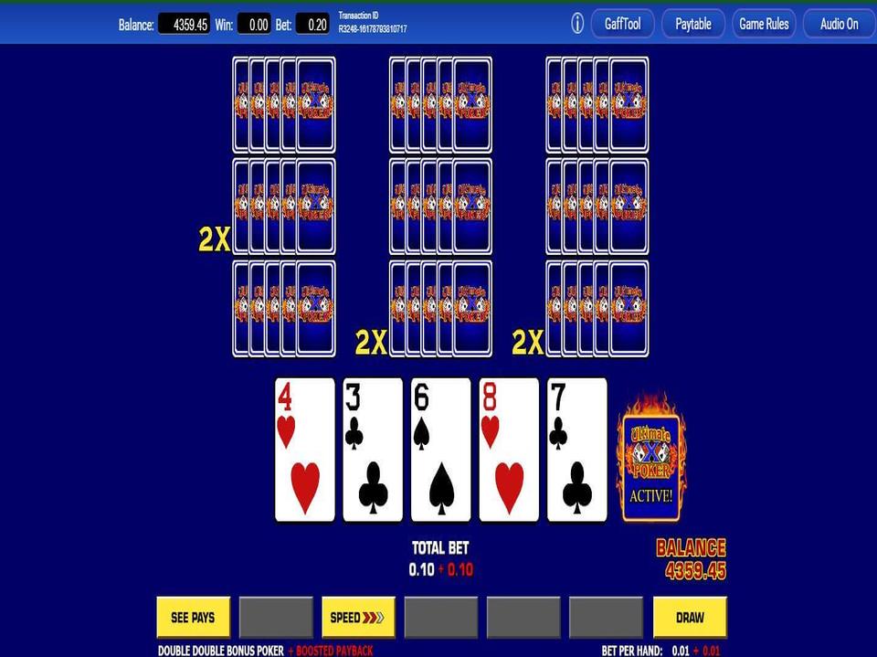 Ultimate X Poker Ten Play screenshot