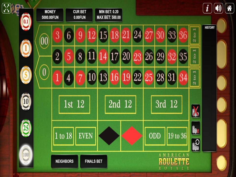 Urgent Games American Roulette screenshot