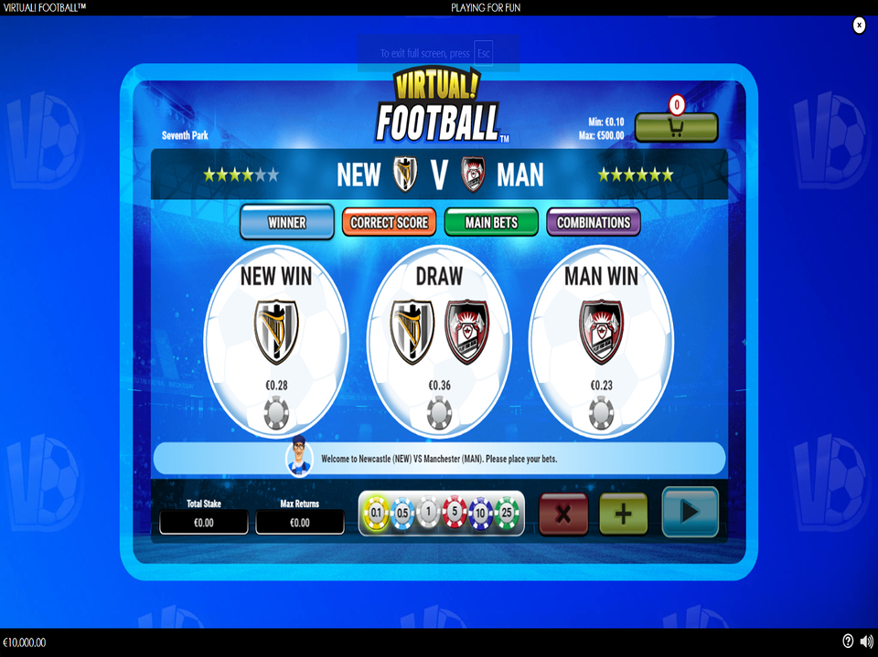 Virtual Football screenshot